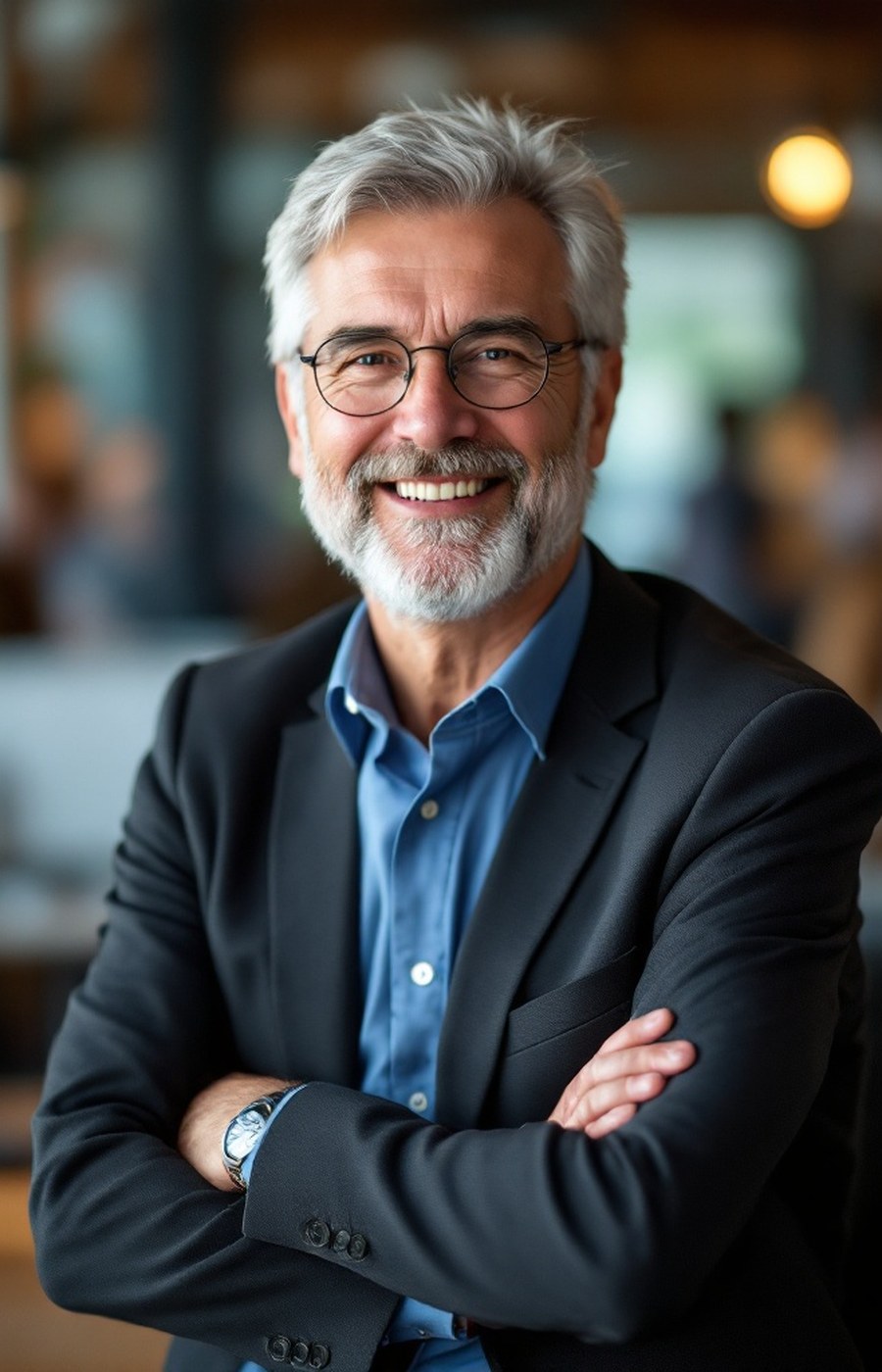 Portrait of Prof. Bashar Nuseibeh of The Open University