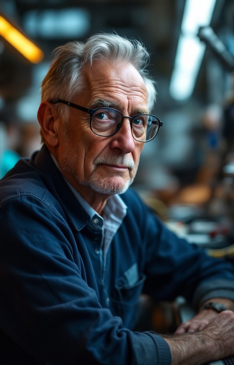 Portrait of Gerald Jay Sussman, MIT professor