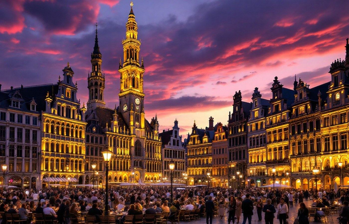 Brussels, Belgium — host city of AOSD 2008
