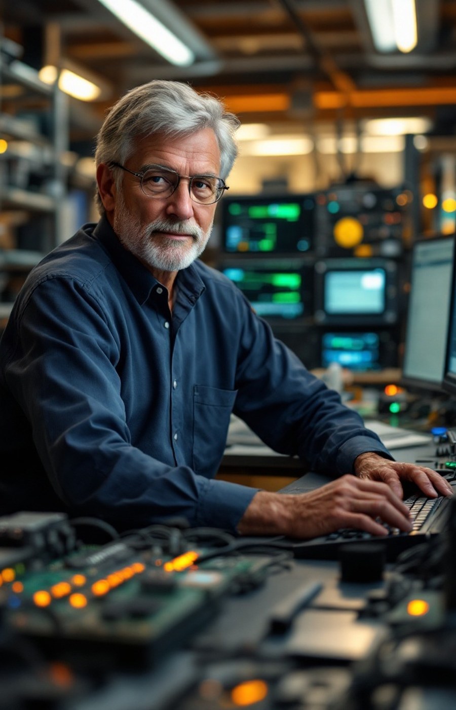 Portrait of Prof. John A. Stankovic of the University of Virginia