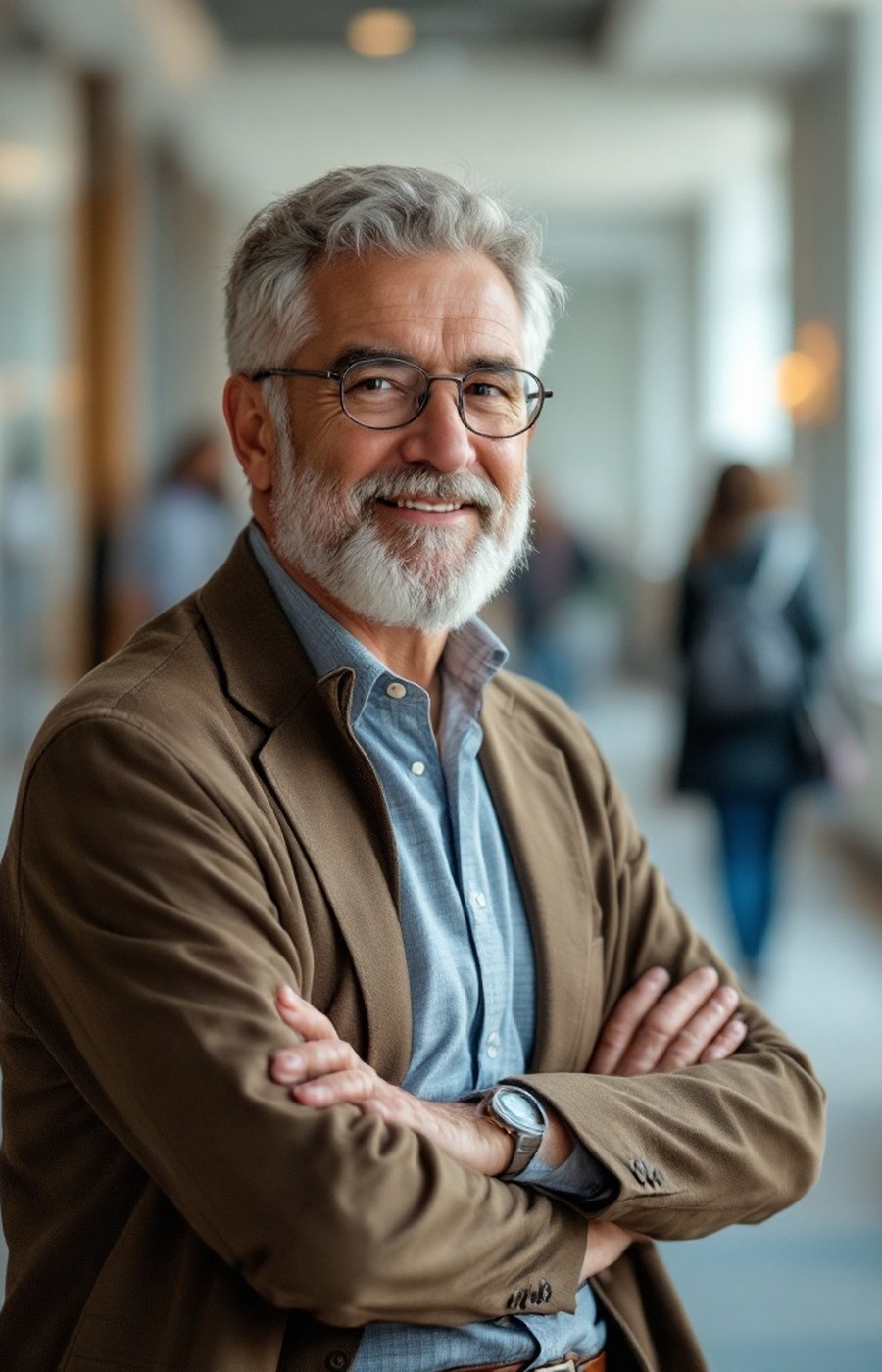 Portrait of Karl Lieberherr of Northeastern University