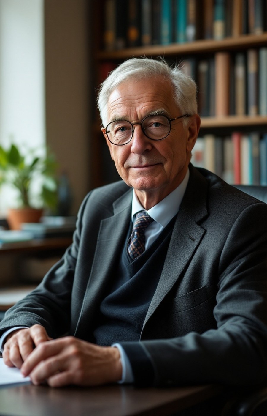Portrait of Prof. Peter D. Mosses of Swansea University